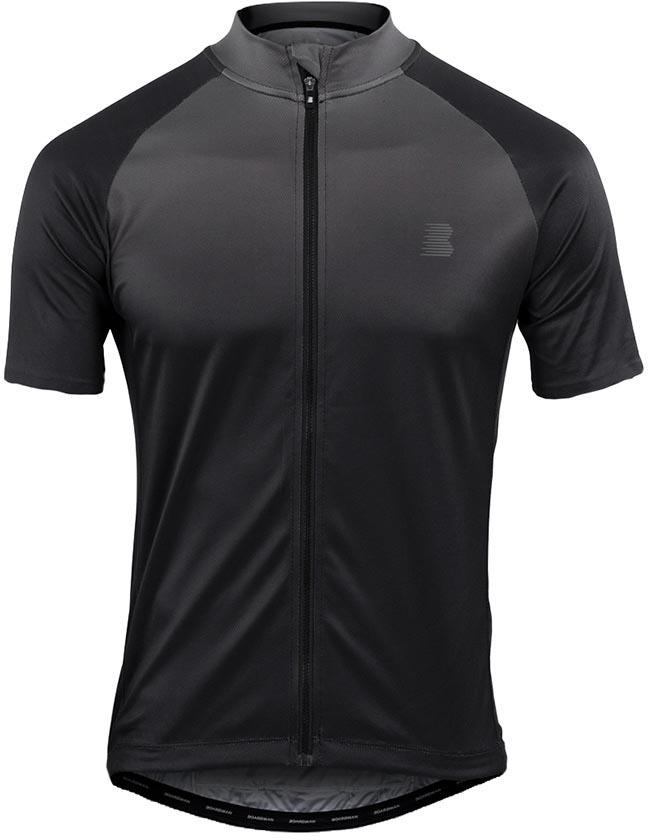 Halfords Boardman Mens Short Sleeve Jersey, Black/Fade - Large | Extra 8% off for BC Members