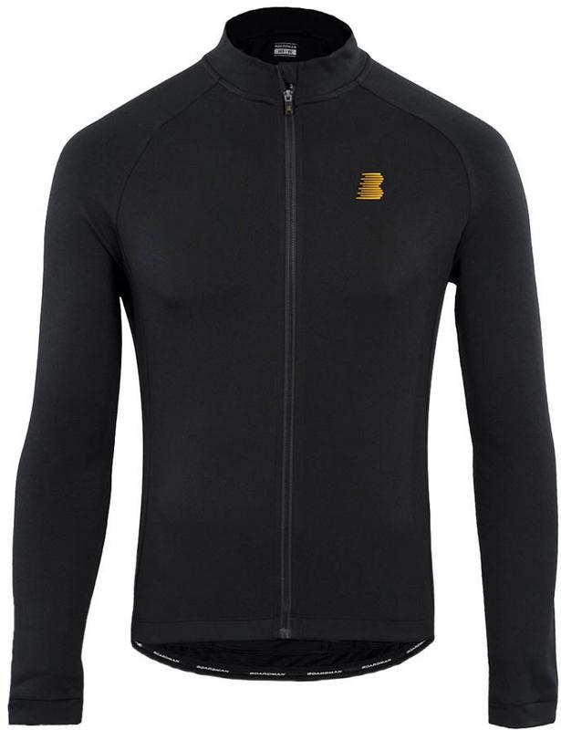 Halfords Boardman Mens Long Sleeve  Jersey, Black - Small | Extra 8% off for BC Members