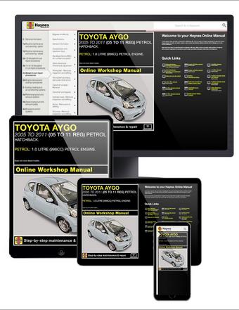 Haynes Online Manual Toyota Aygo 2005-11
