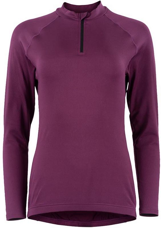 Halfords Ridge Womens Long Sleeve Jersey, Plum - 8 | Extra 8% off for BC Members