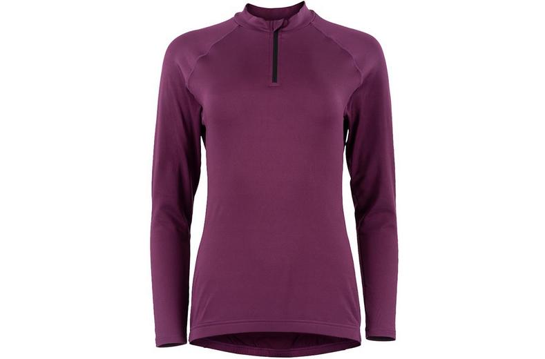 Ridge Womens Long Sleeve Jersey, Plum Ridge Womens Long Sleeve Jersey, Plum