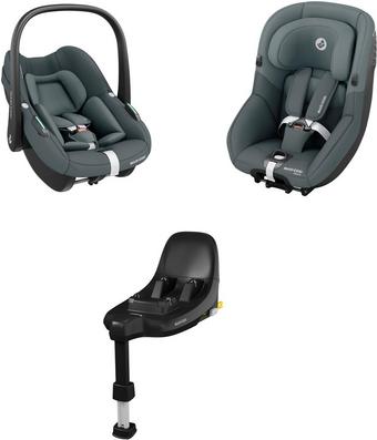 Maxi-Cosi S Family i-Size Bundle Graphite (Pebble S, Pearl S