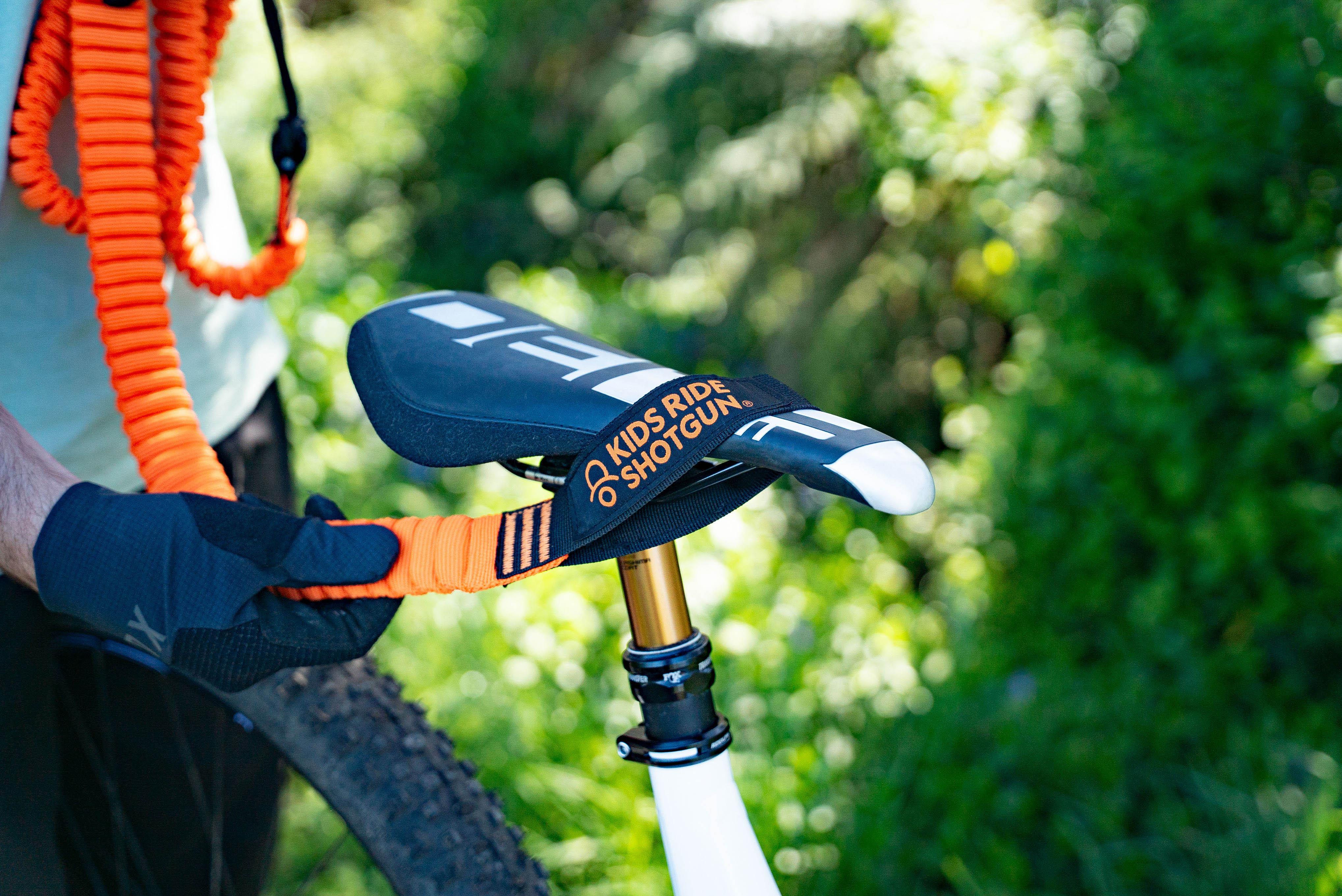 Kids Ride Shotgun Tow Rope, Orange