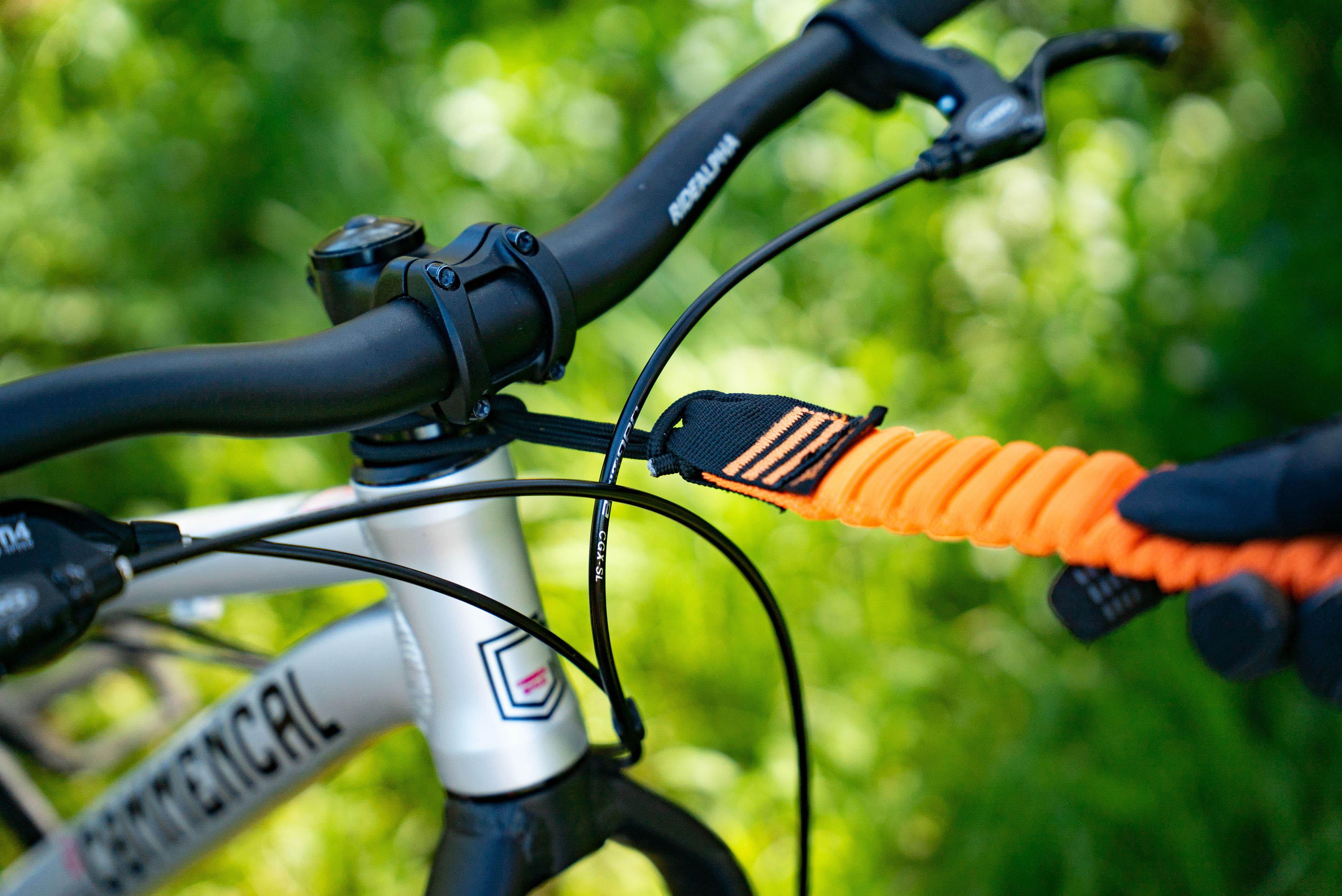 Kids Ride Shotgun Tow Rope, Orange