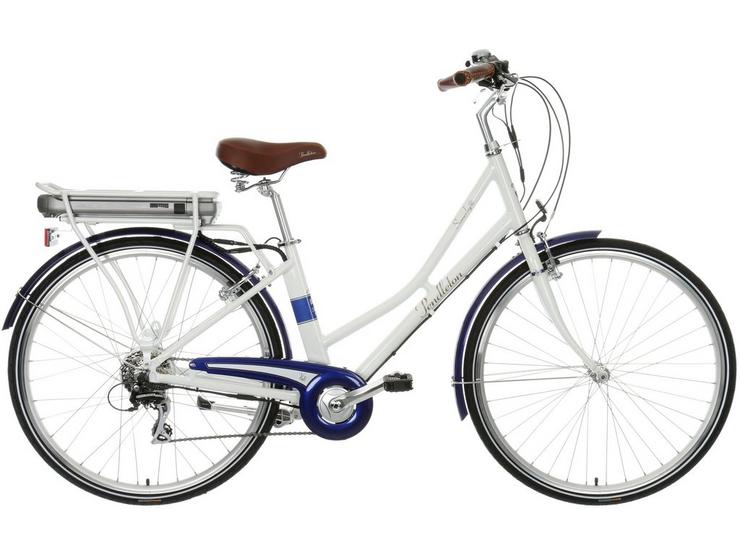 Pendleton Somerby Electric Hybrid Bike - White and Navy - S Frame