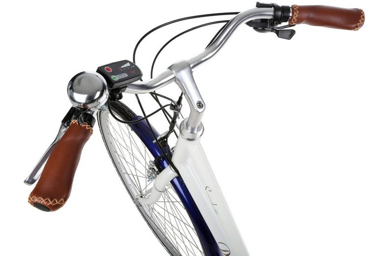 Pendleton Somerby Electric Hybrid Bike - White and Navy - S, M Frames Pendleton Somerby Electric Hybrid Bike - White and Navy - S, M Frames