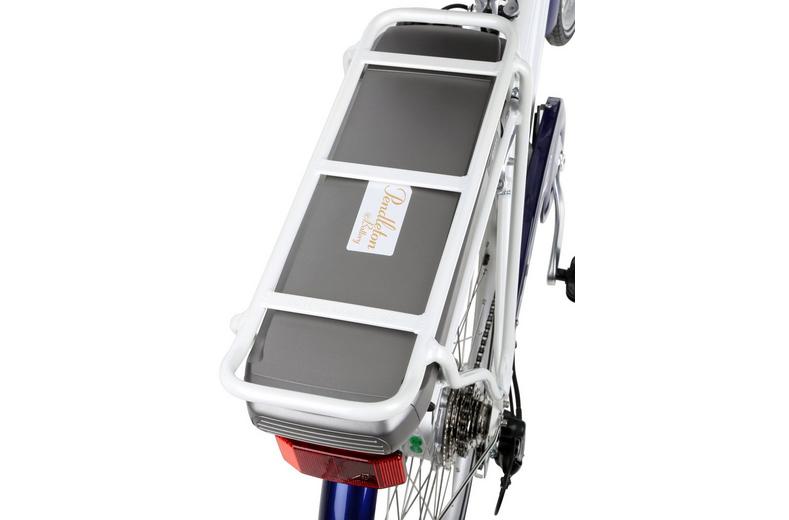 Pendleton Somerby Electric Hybrid Bike - White and Navy - S, M Frames Pendleton Somerby Electric Hybrid Bike - White and Navy - S, M Frames