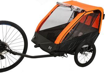 Halfords Double Child Bike Trailer