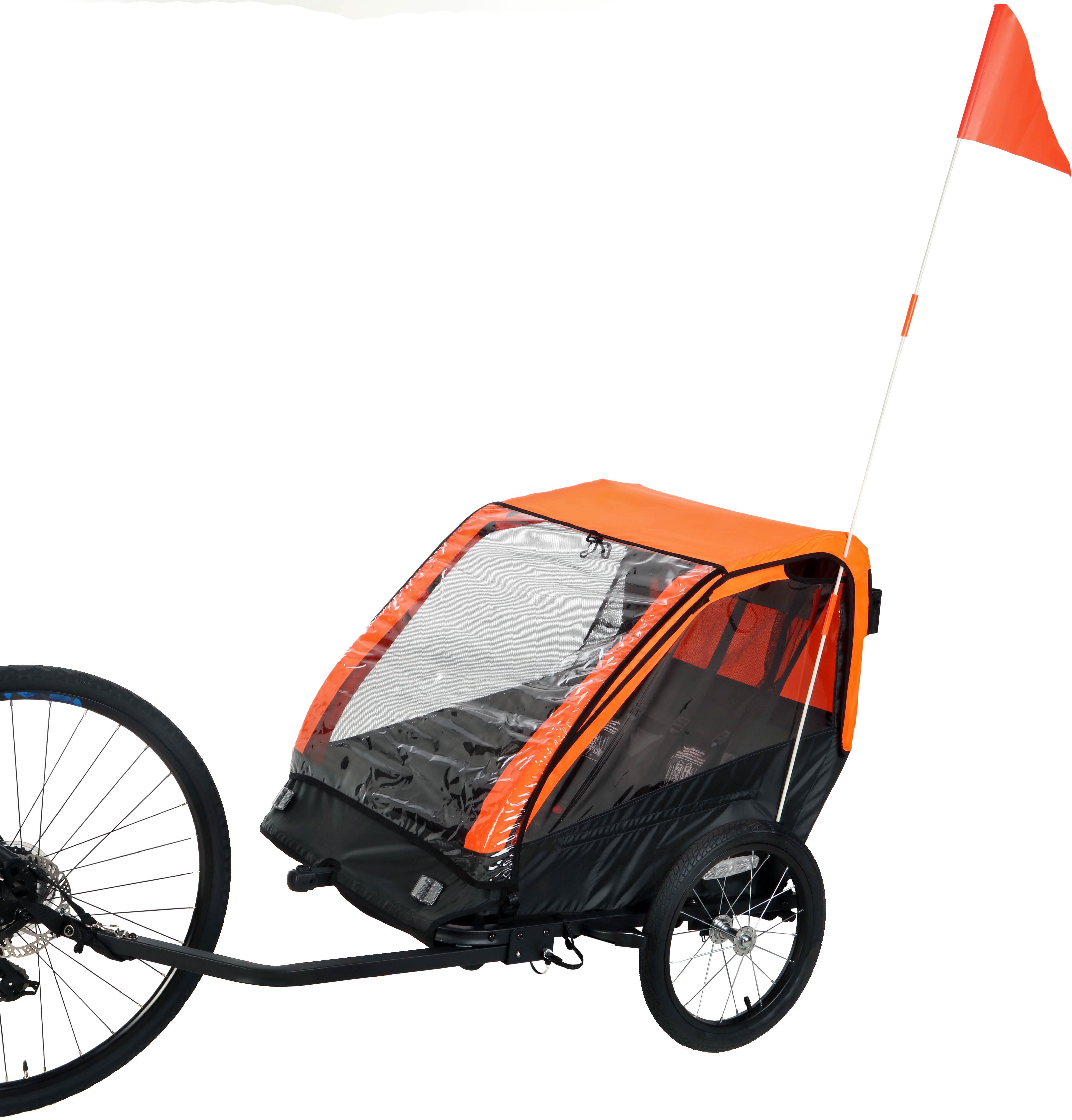 Halfords Double Child Bike Trailer