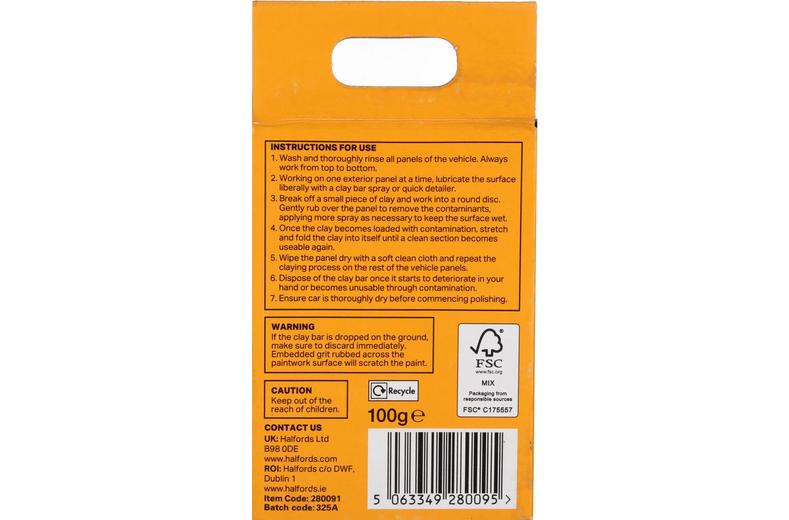 Halfords Clay Bar Halfords Clay Bar