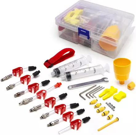 Clarks Universal Hydraulic Brake Bleed Kit Halfords UK