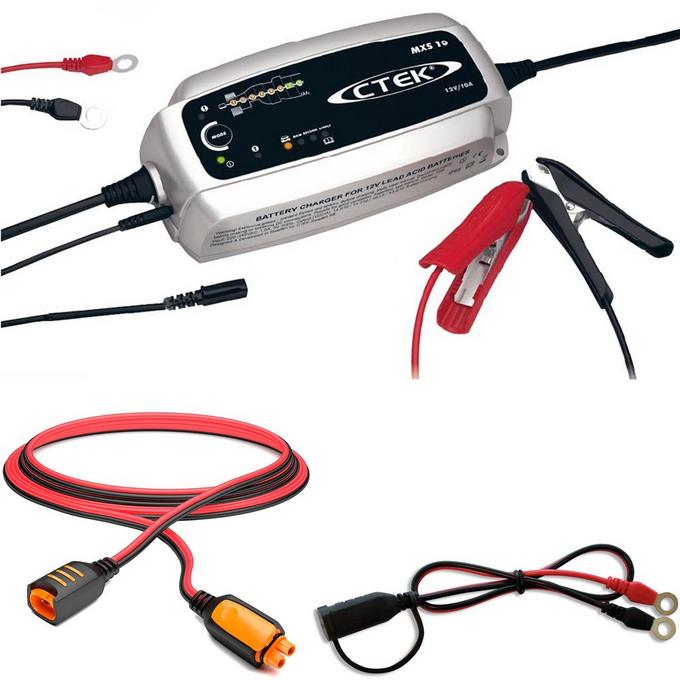 CTEK Charger MXS 10 (50788013) - Spare parts for agricultural machinery and  tractors.