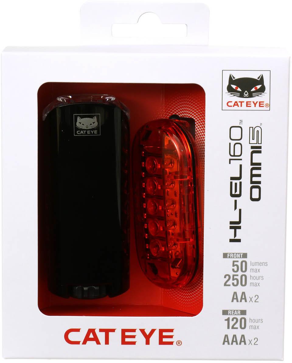 CatEye EL-160 / Omni 5 Bike Light Set