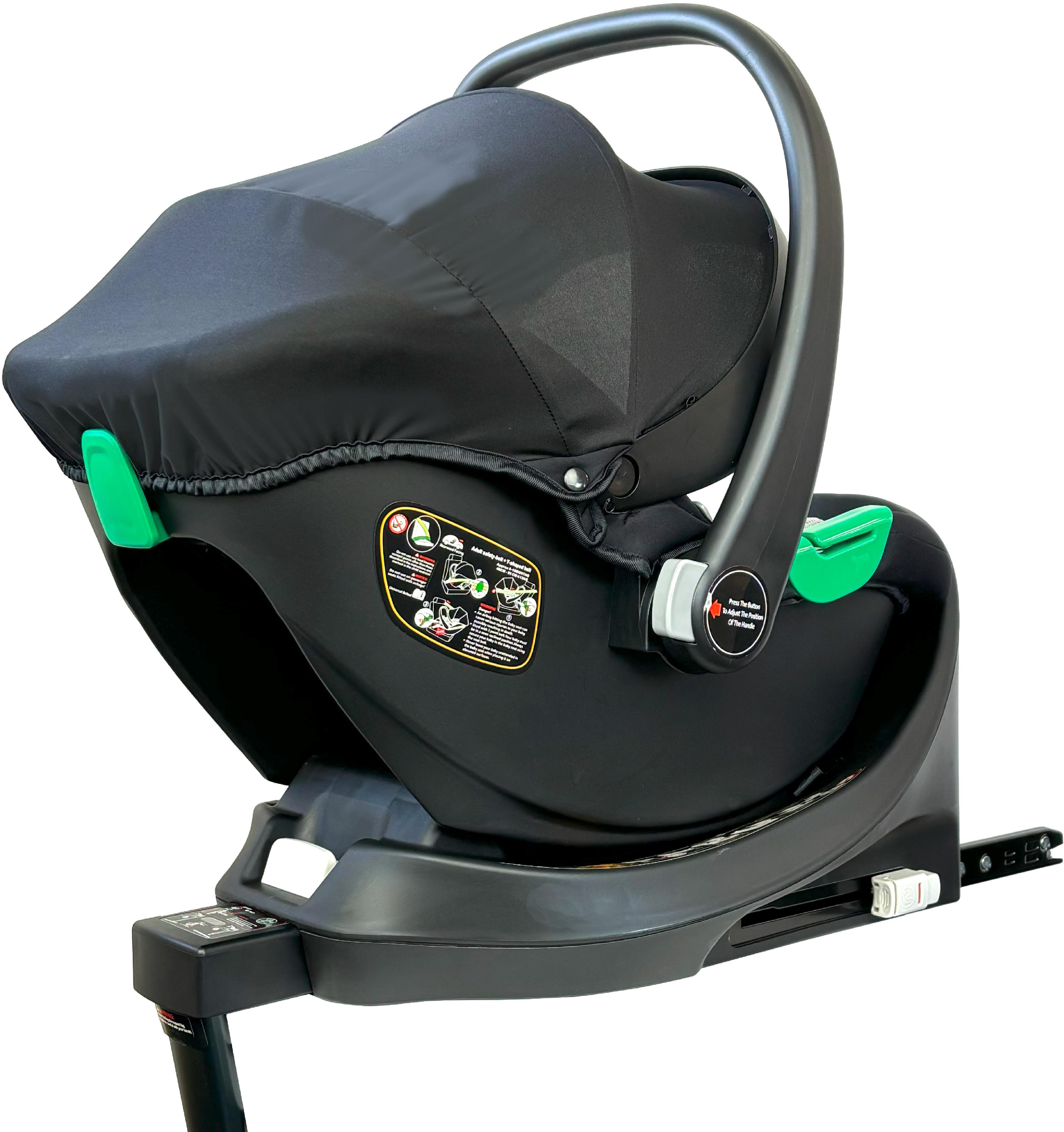 Cozy N Safe Snowdon 40-85cm Black/Grey Halfords UK