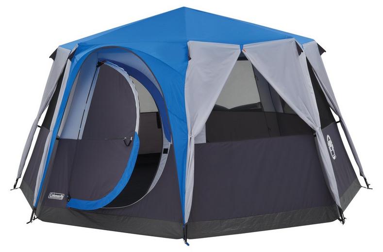 Cortes Octagon 8 Person Tent - Blue Cortes Octagon 8 Person Tent - Blue