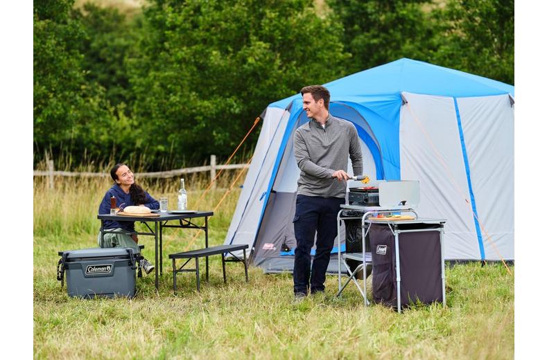 Cortes Octagon 8 Person Tent - Blue Cortes Octagon 8 Person Tent - Blue