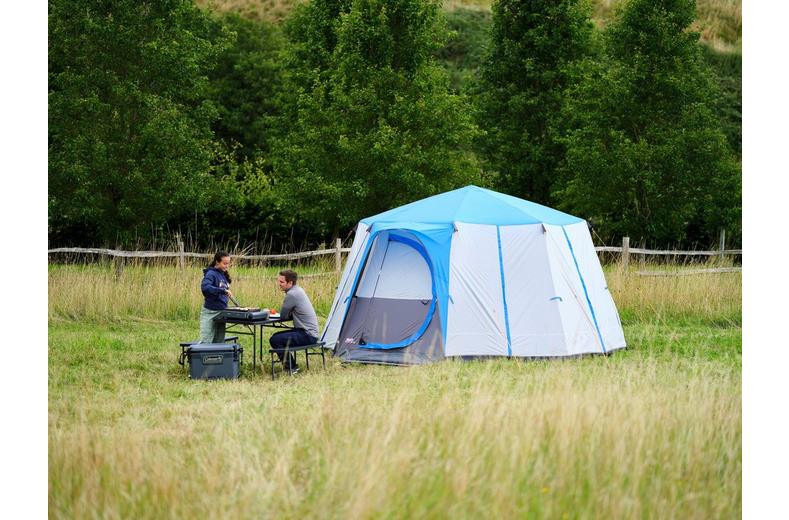 Cortes Octagon 8 Person Tent - Blue Cortes Octagon 8 Person Tent - Blue