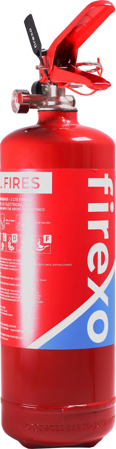 Firexo 2Ltr Fire Extinguisher Firexo 2Ltr Fire Extinguisher