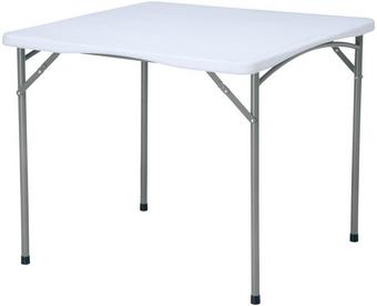 Leisurewize Blow Moulded Folding Table Square