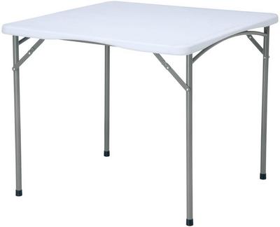 Leisurewize Blow Moulded Folding Table Square Leisurewize Blow Moulded Folding Table Square