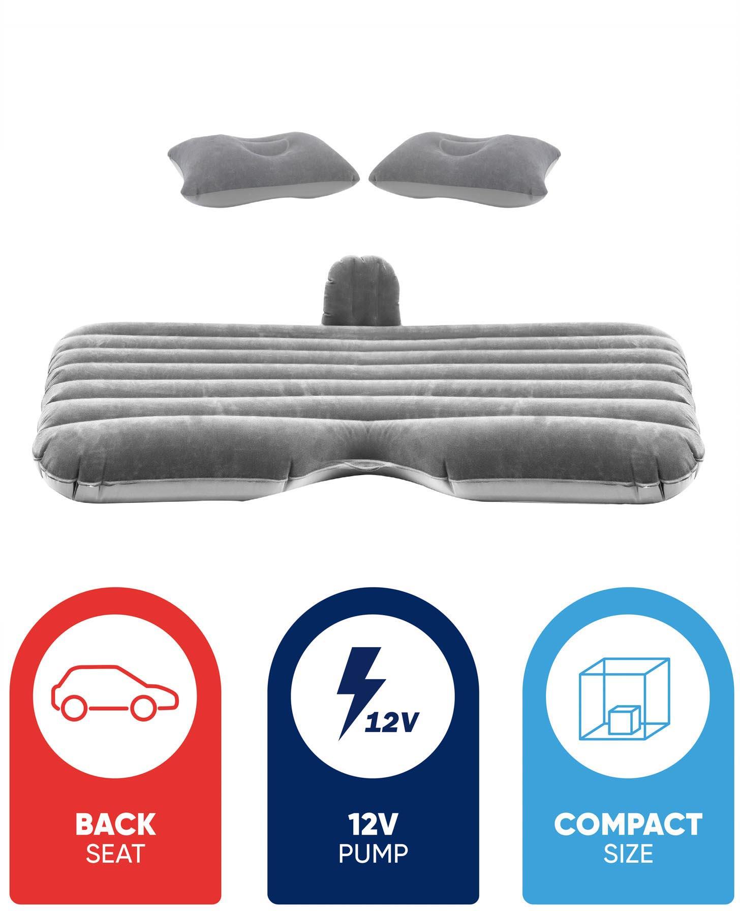 Leisurewize Inflatable Car Mattress - Back Seat