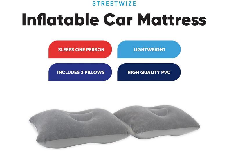 Leisurewize Inflatable Car Mattress - Back Seat Leisurewize Inflatable Car Mattress - Back Seat