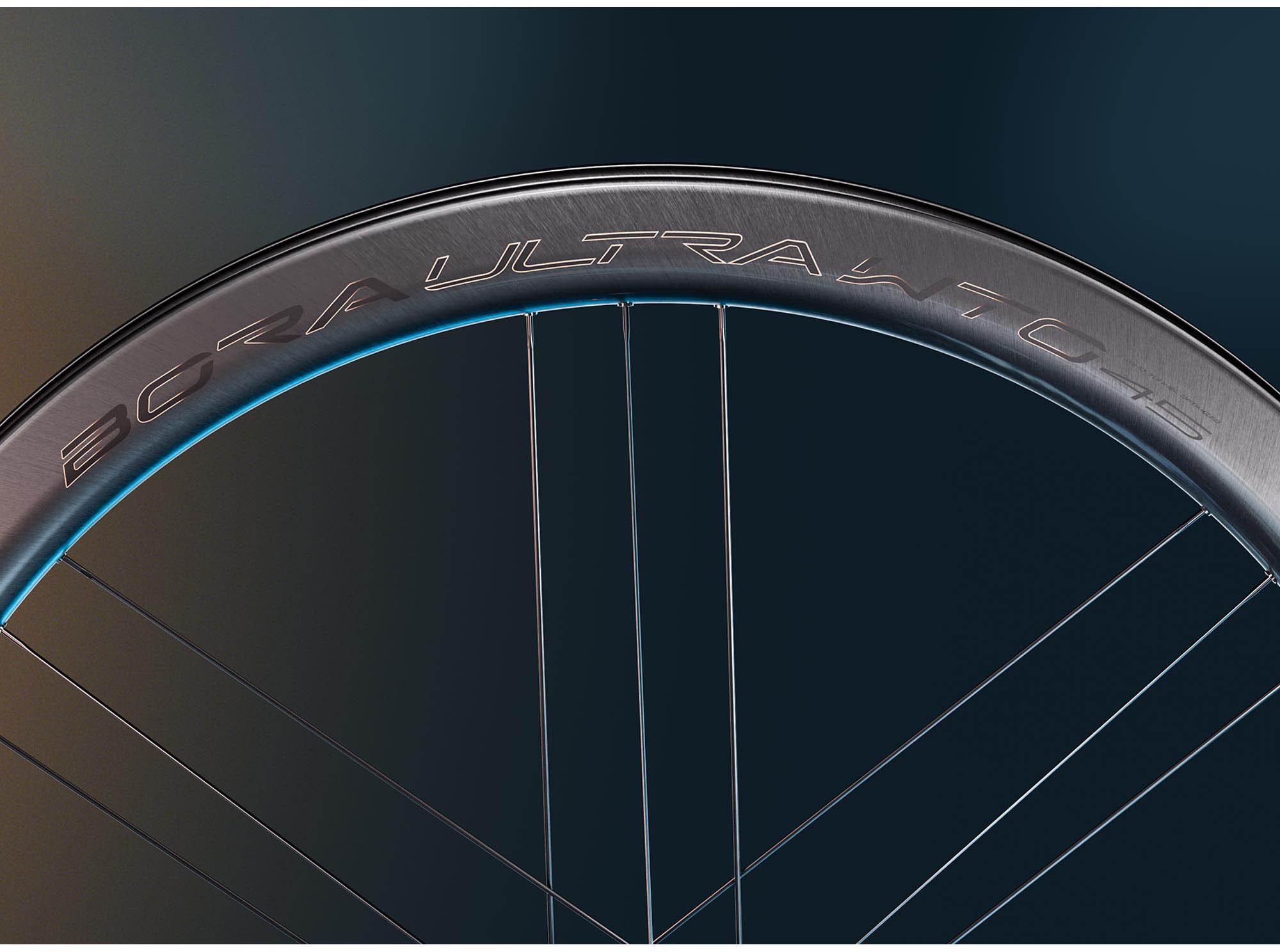 Campagnolo Bora Ultra WTO 45 C23 Disc Brake Wheelset, Shimano