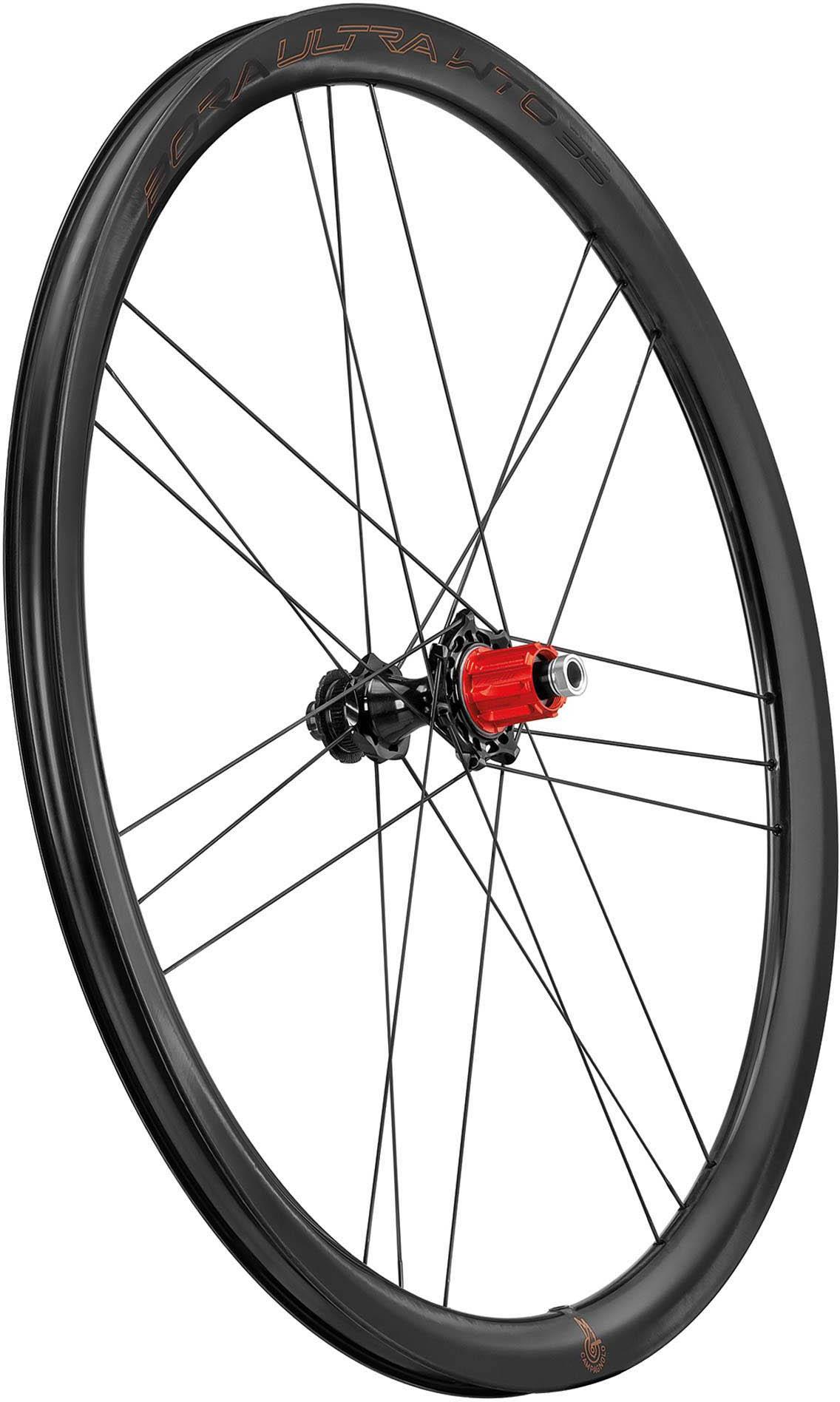 Camapgnolo Bora Ultra WTO 35 C23 Disc Brake Wheelset, Shimano