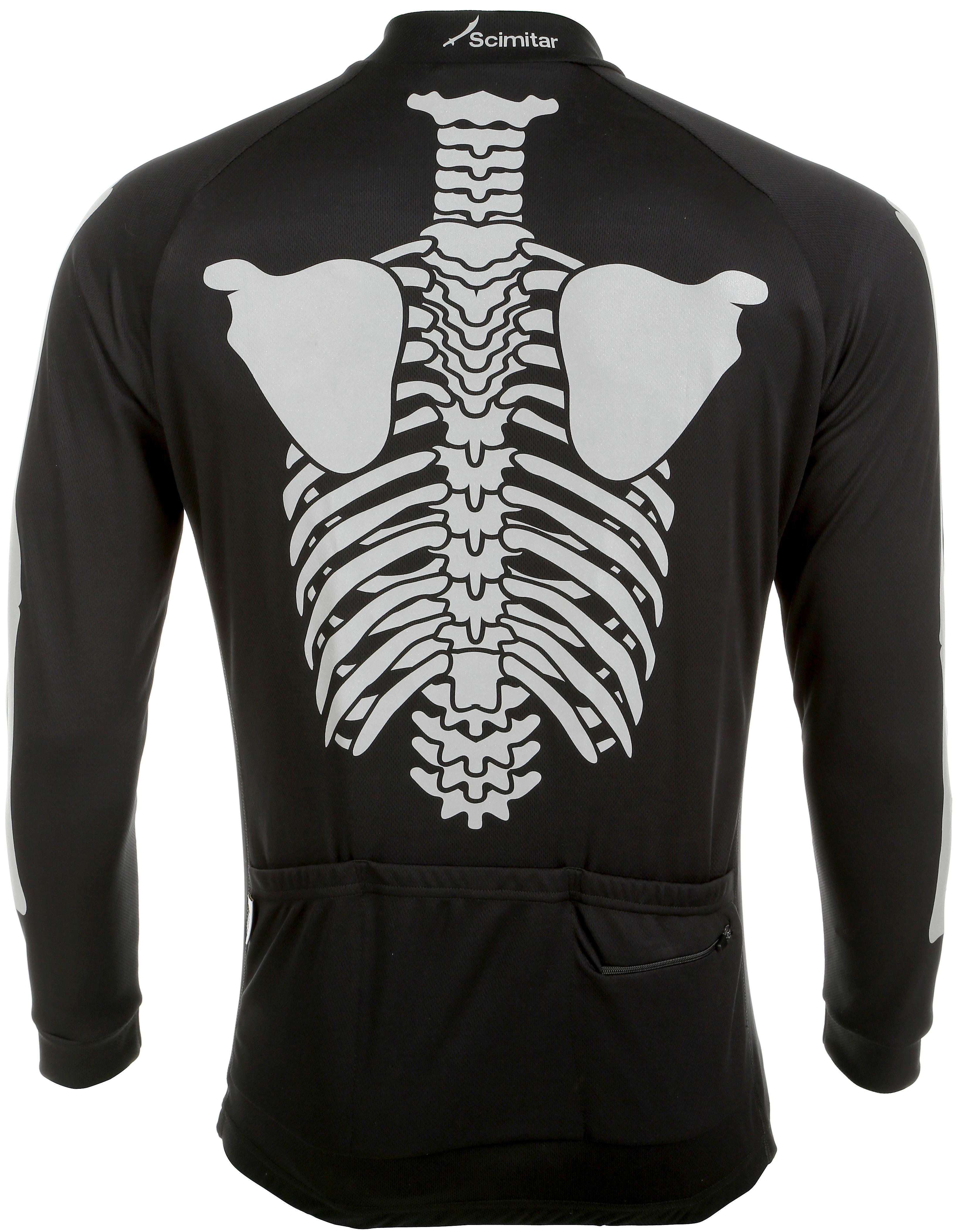 Scimitar Skeleton Cycling Jersey