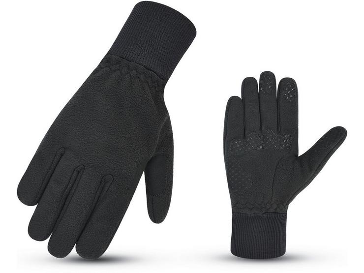 Halfords Essentials Fleece Gloves Medium