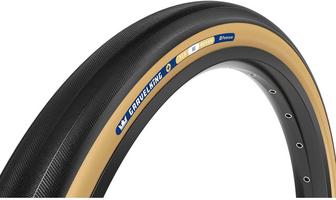 Halfords Panaracer Gravel King Slick Plus Tlr Gravel Tyre, Black/Brown 700X30C | Extra 8% off for BC Members