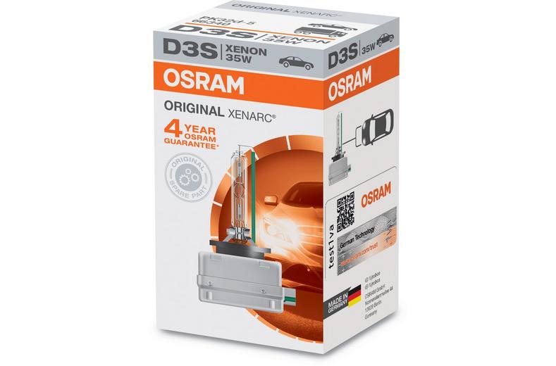 Osram D3S Xenarc Original Xenon HID Single Pack Osram D3S Xenarc Original Xenon HID Single Pack