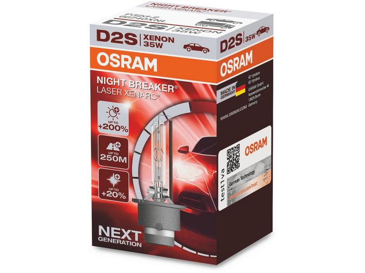 Osram D2S 85V 35W +200 percent Brighter Xenarc