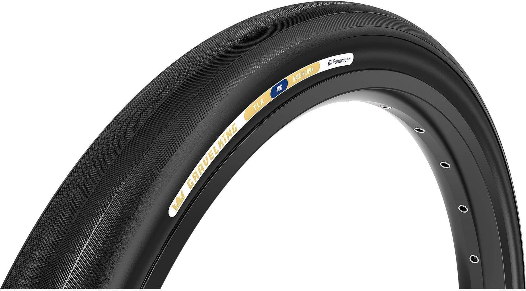 Panaracer Gravel King Slick TLR Gravel Tyre Black/Brown 700x30c