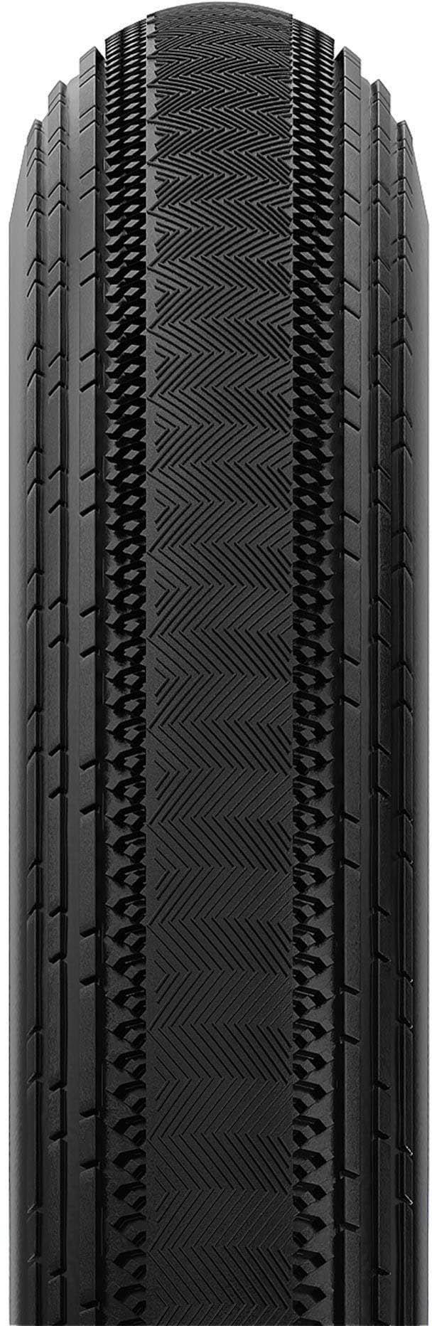 Panaracer Gravel King Semi Slick Plus TLR Gravel Tyre Black/Black 700x45c