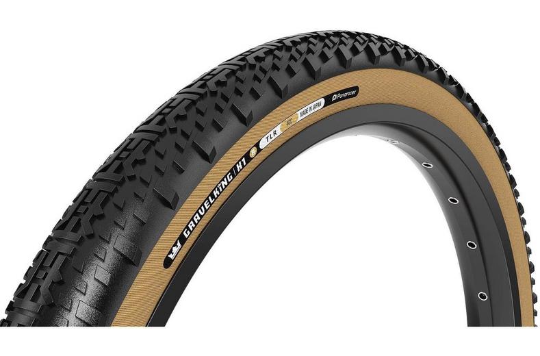 Panaracer Gravel King X1 R TLR Tyre, Black/Amber 700x40c Panaracer Gravel King X1 R TLR Tyre, Black/Amber 700x40c