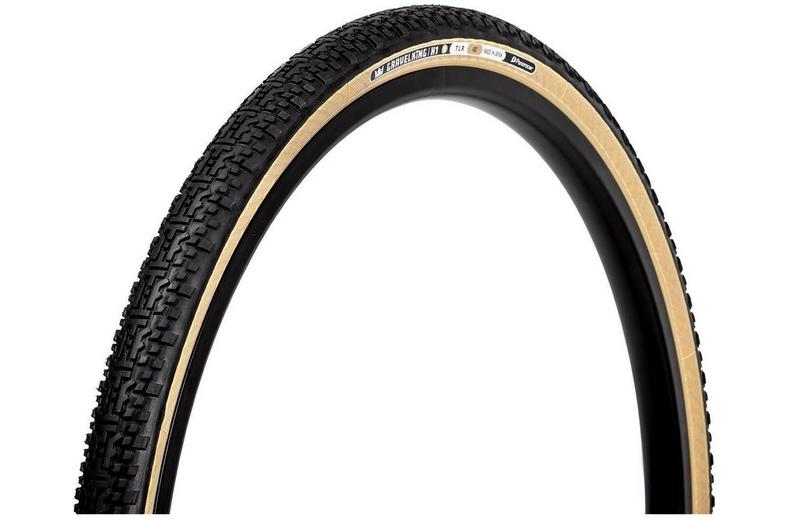 Panaracer Gravel King X1 R TLR Tyre, Black/Amber 700x40c Panaracer Gravel King X1 R TLR Tyre, Black/Amber 700x40c