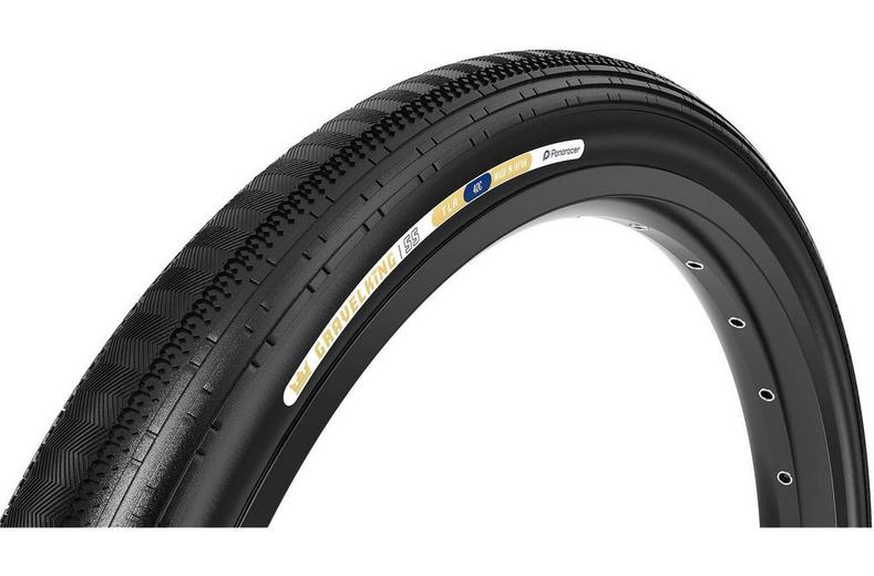 Panaracer Gravel King Semi Slick TLR Tyre Black/Black 700x40c Panaracer Gravel King Semi Slick TLR Tyre Black/Black 700x40c