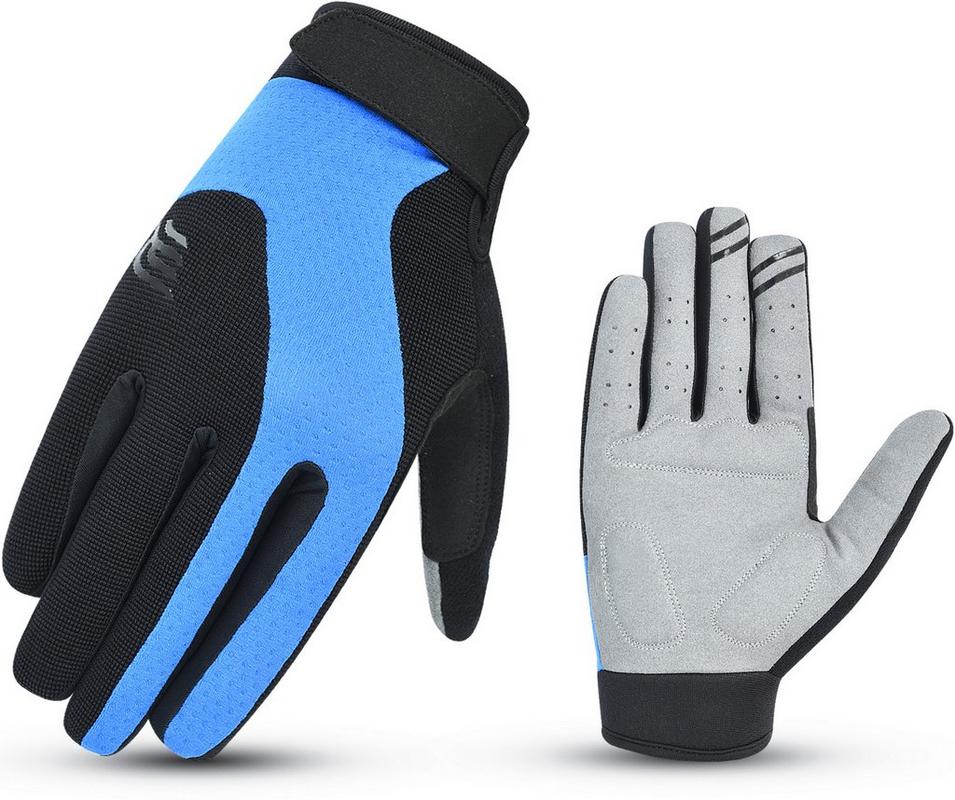 Halfords Ridge Lightweight Gloves Blue Xl | Extra 8% off for BC Members