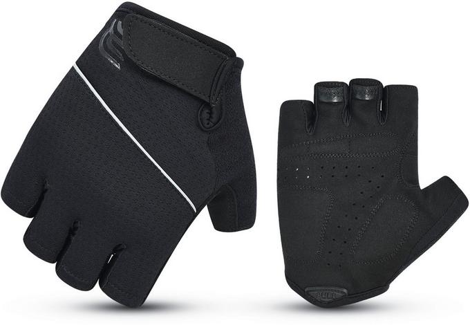 White cycling best sale mitts