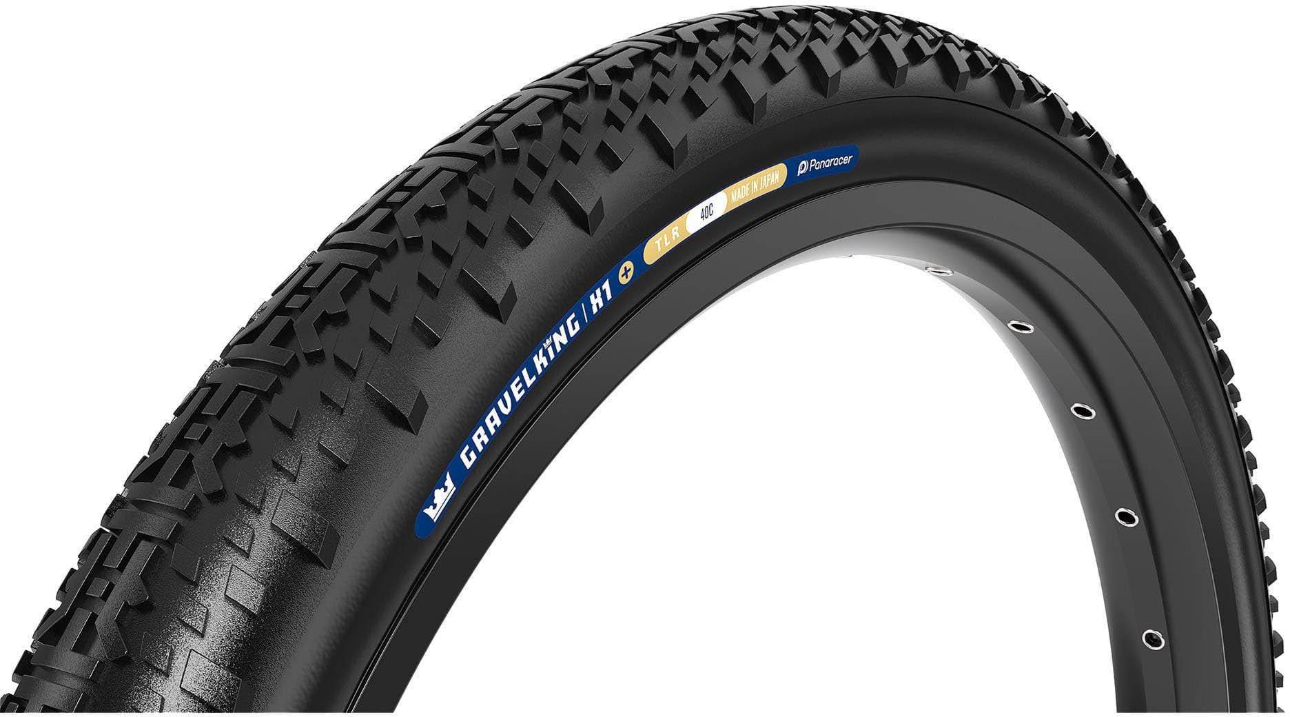 Panaracer Gravel King X1 Plus TLR Tyre, Black/Black 700x40c