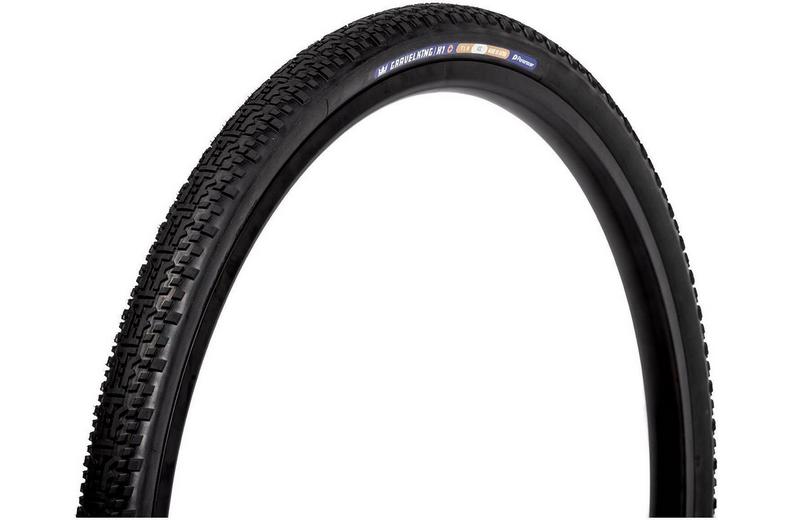 Panaracer Gravel King X1 Plus TLR Tyre, Black/Black 700x40c Panaracer Gravel King X1 Plus TLR Tyre, Black/Black 700x40c