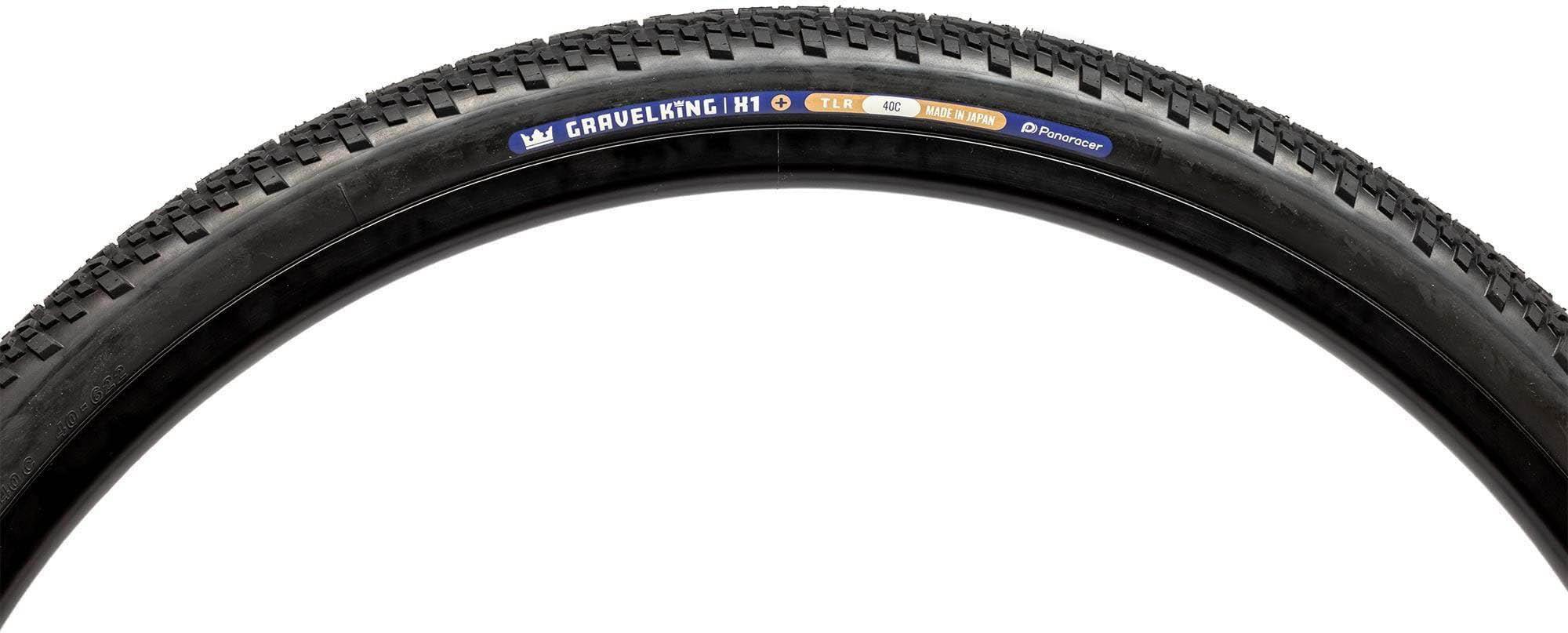 Panaracer Gravel King X1 Plus TLR Tyre, Black/Black 700x40c