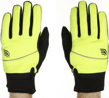 Halfords Ridge Thermal Gel Gloves Fluro L | Extra 8% off for BC Members