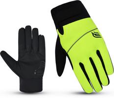 Halfords Ridge Thermal Gel Gloves Fluro Xl | Extra 8% off for BC Members