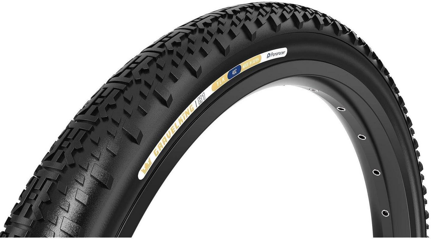 Halfords Panaracer Gravel King X1 Tlr Tyre, Black/Black 700X40C | Extra 8% off for BC Members