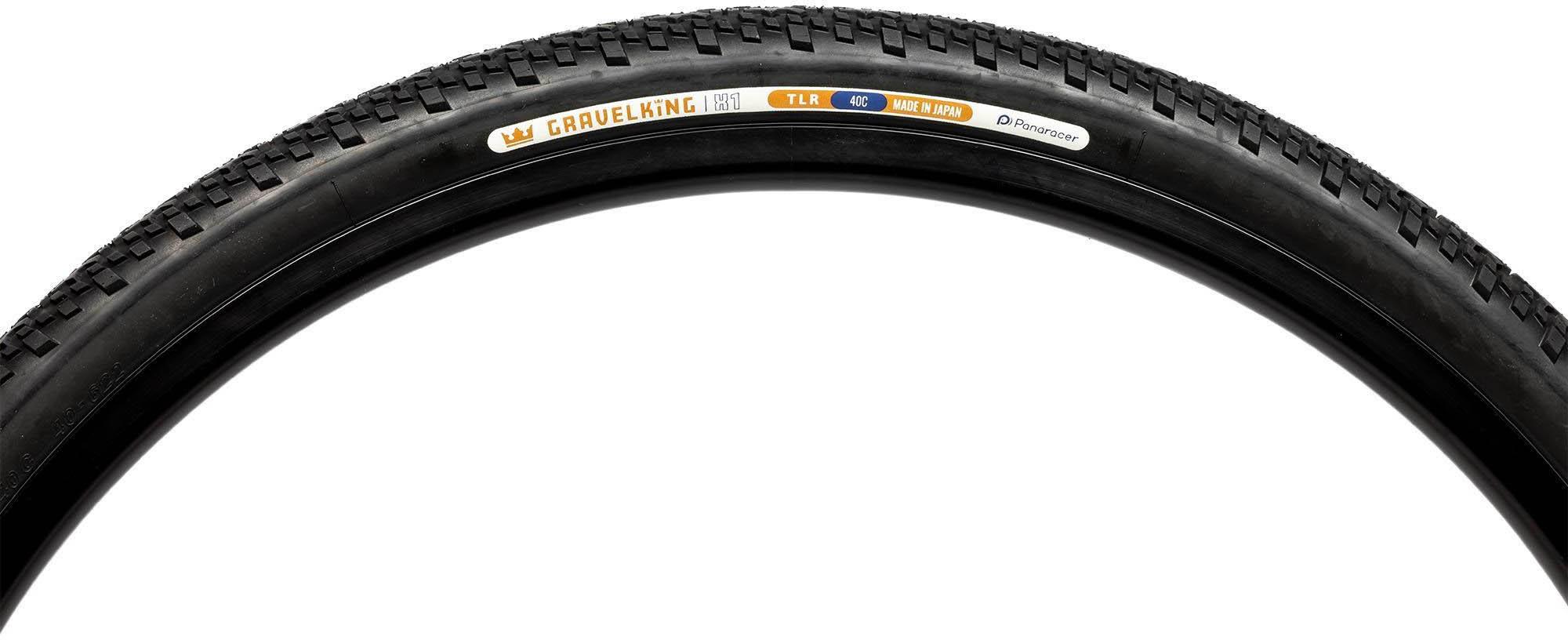 Panaracer Gravel King X1 TLR Tyre, Black/Black 700x35c