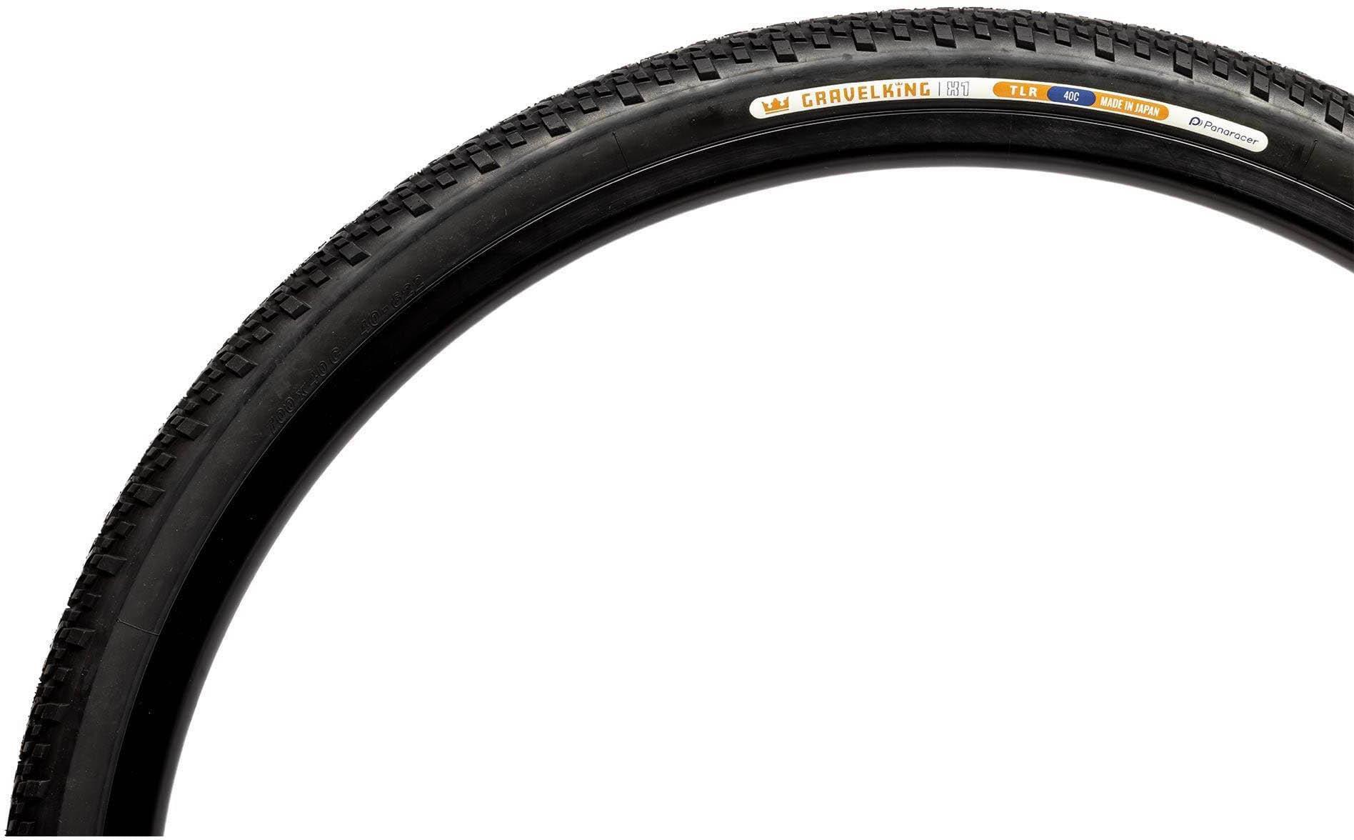 Panaracer Gravel King X1 TLR Tyre, Black/Black 700x35c