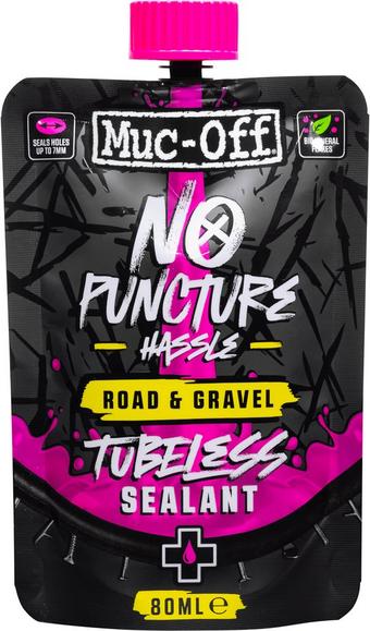 Muc-Off No Puncture Hassle Road & Gravel Tubeless Sealant, 80ml