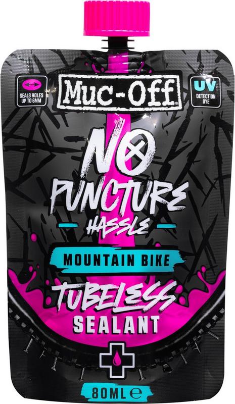 Halfords Muc-Off No Puncture Hassle MTB Tubeless Sealant, 80ml | Extra 8% off for BC Members